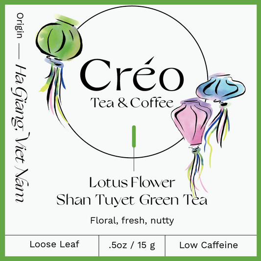 Lotus Flower Shan Tuyet Green Tea